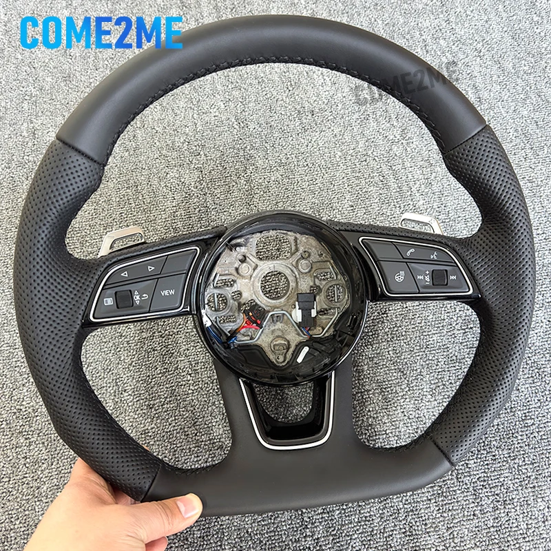 

For Audi A3 Flat-bottomed D-Shaped Heated Sports Steering Wheel Assembly Accessories