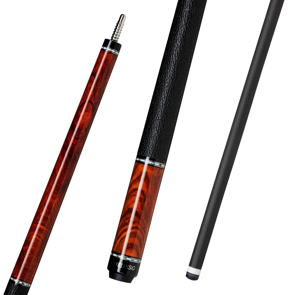 CUEDESG カーボンファイバービリヤードキュー、10.5mm/11.8mm/12.5mm