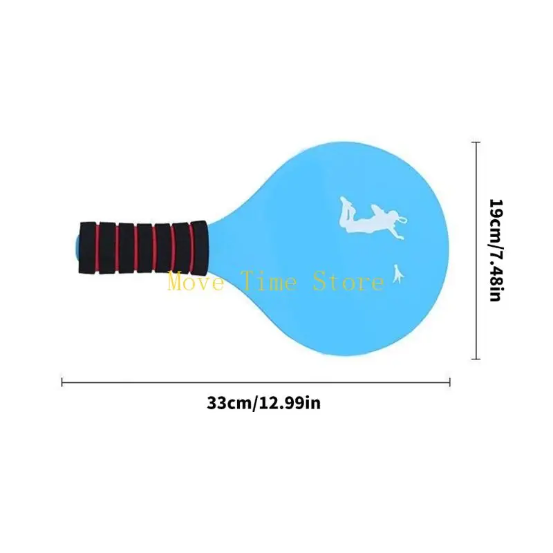 92ME 18Pcs 어린이 스포츠 어린이 크리켓 장난감 세트 실내 야외 스포츠 게임에 대 한 편안한 그립과 나무 크리켓 패들