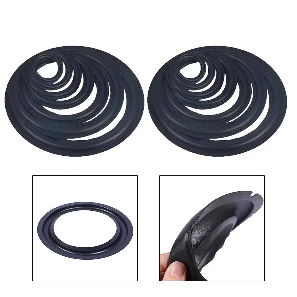 Speaker Foam Edge Repair Kit made of rubber suitable for 4/5/6/8/10/12 inch speakers restore sound quality 2PCS