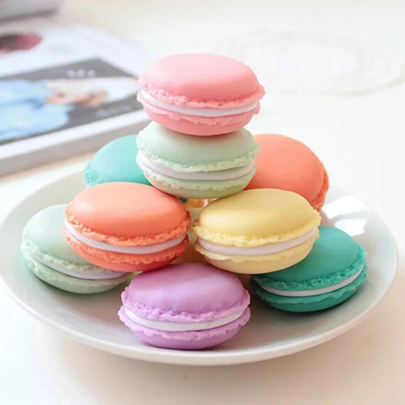 Cute Candy Color Macaron Mini Storage Box Jewelry Box Pill Case Birthday Gift Pill Container Pill Bottle Portable Medicine Box