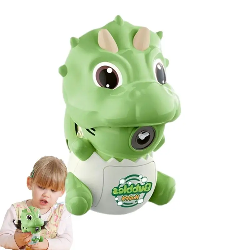 

Bubble Machine Automatic Bubble Blower Children's Dinosaur Toy Outdoor Wedding Party Toys For Boys Girls Kids Birthday Gifts