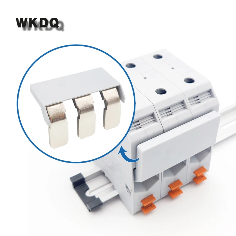 

1Pc EB2-25 EB3-25 Connector For UKH95 UK Insertion Bridge 95mm DIN Rail Terminal Block Accessories EB 2-25 / 3-25 Side Jumper