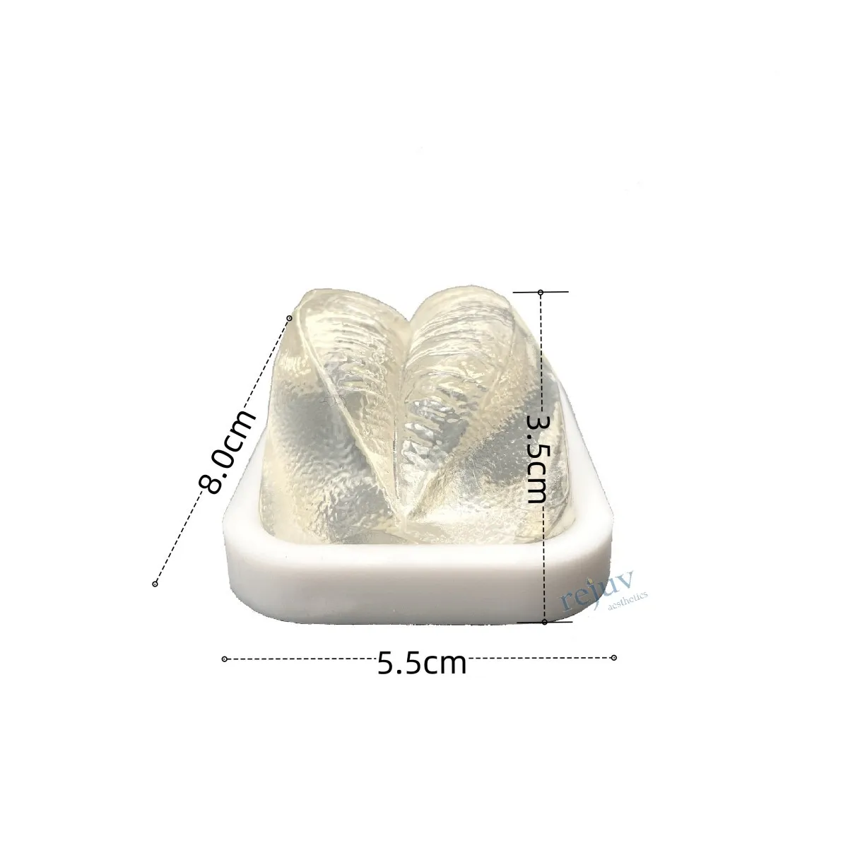 Transparent Lip Filler Injection Mannequin Tattoo Practice Lips Makeup Practice Realistic Stimulated Lip Model 4