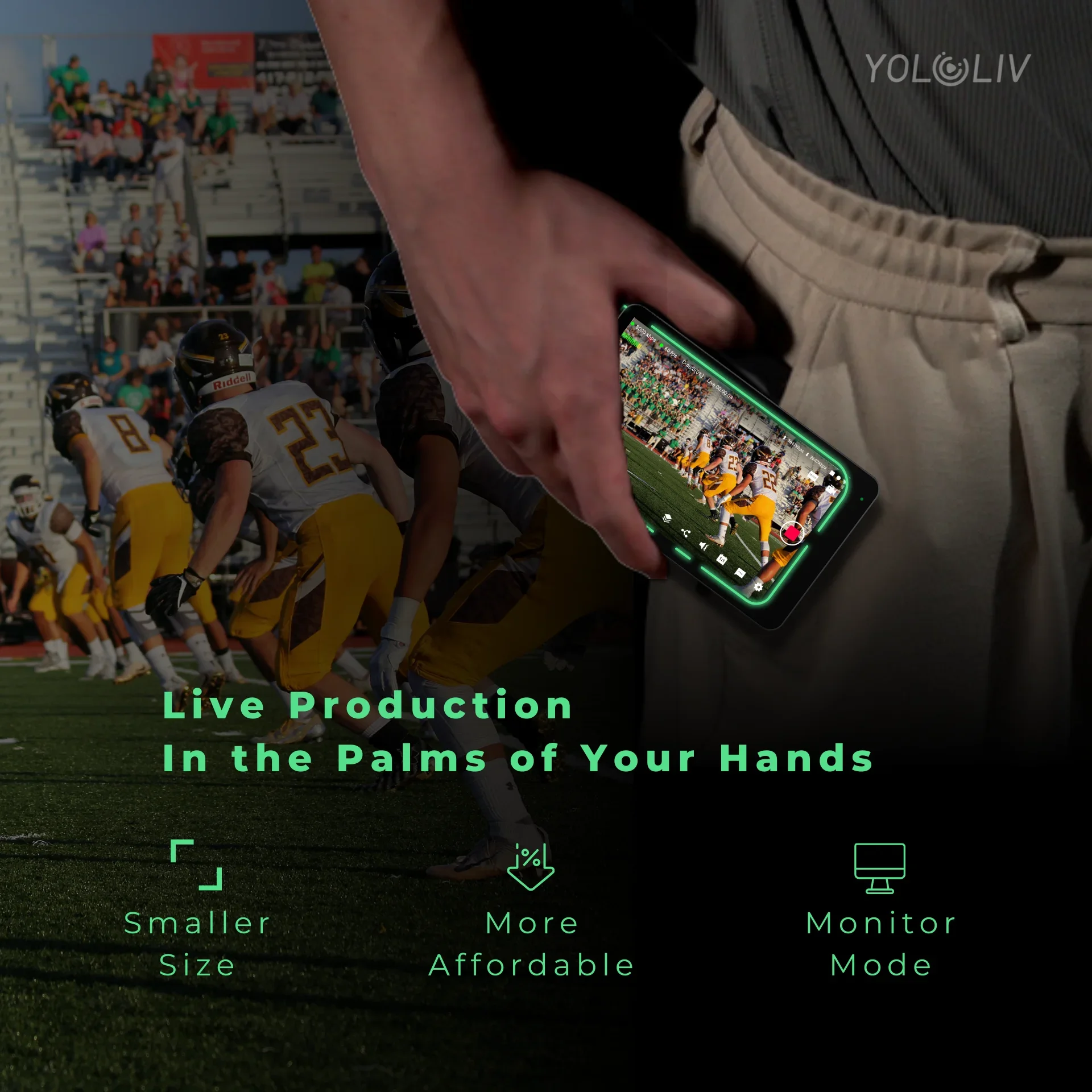 &middot;YoloLiv YoloBox Mini Ultra-Portable All-in-One Smart Live Streaming Encoder & Monitor
