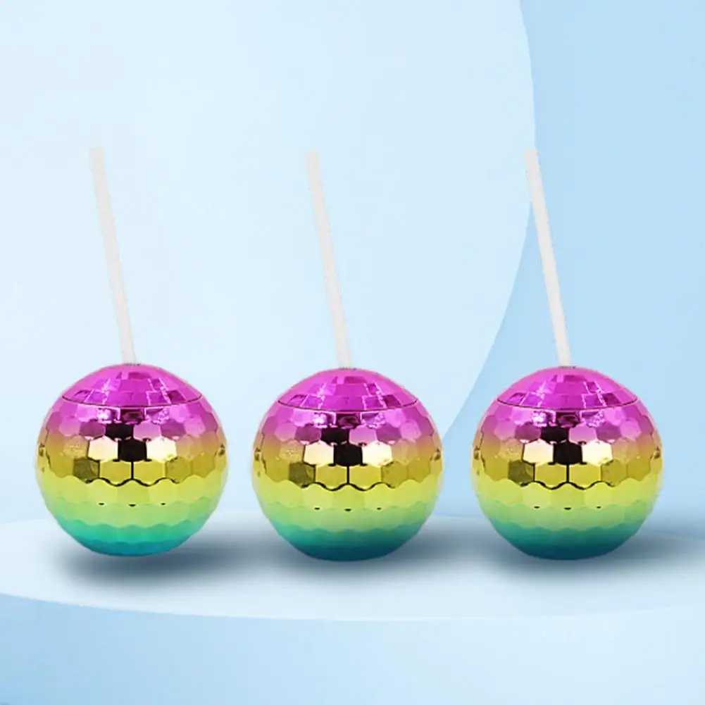 600ML Mirror Disco Ball Cups Flash Disco Ball Cups Cocktail Glasses Bar Nightclub Party Wine Glass Drinking Beer Mugs Tumbler