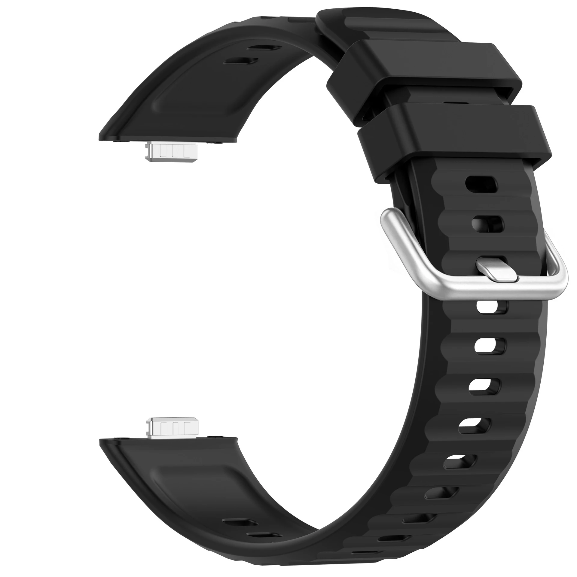 Premium Silicone Sport Strap - Replacement Smartwatch Band Accessory