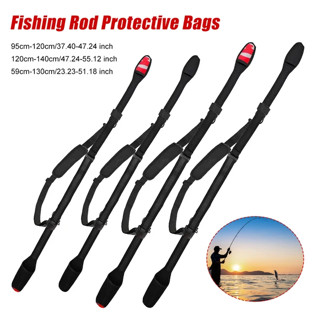 Fishing Rod Storage Bag Portable Fishing Rod Shoulder Belt Fishing  Accessories