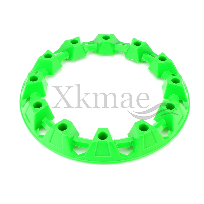 10-inch ATV Wheel Trim Hub Protection Decor Rim Cap 2Pcs Universal Vehicle All Terrain Plastic Cover fit to 10 inch tires