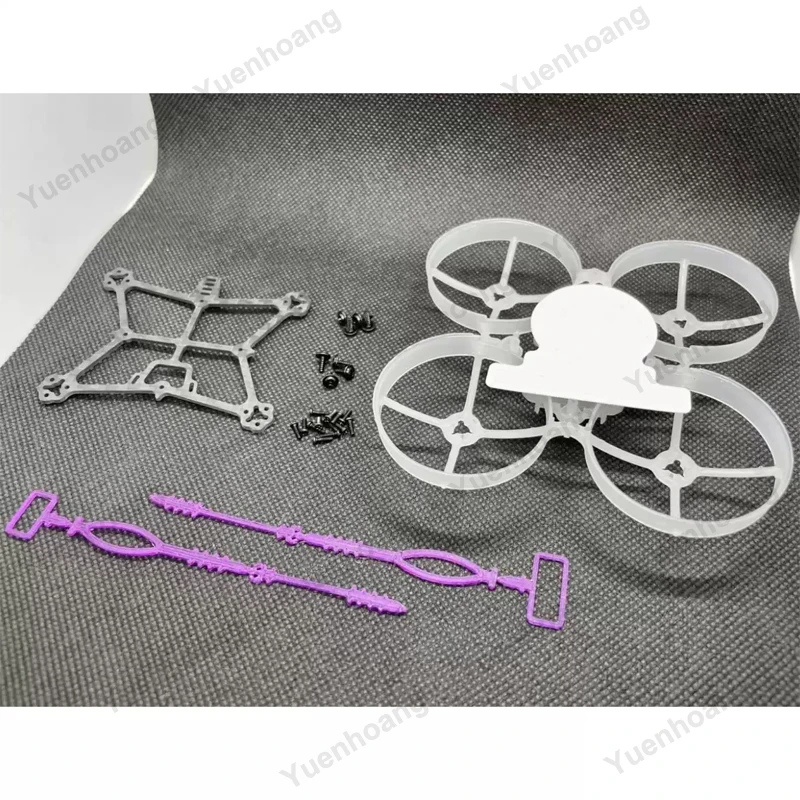 Châssis Fibre Carbone 1.5mm pour BetaFPV Air75 Drone FPV 75mm