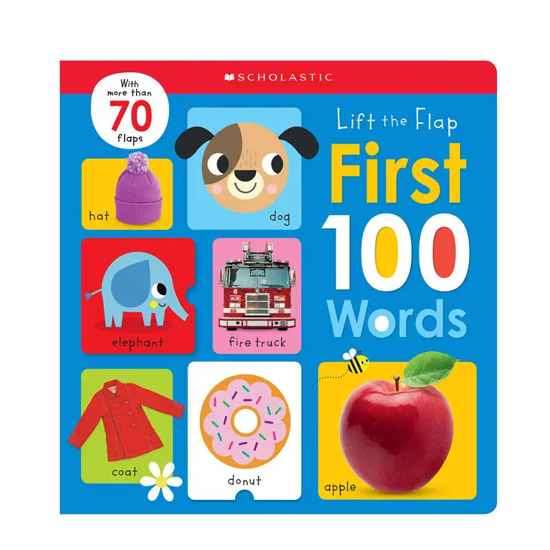 

Milumilu First 100 Words: Scholastic Early Learners (Lift The Flap) Original English Books Children's Introductory Vocabulary