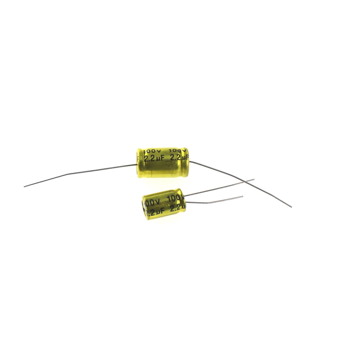 20 Condensatori Elettrolitici Radiali CX 1uF 250V 1MFD 250Volt 6x12mm – Per Riparazioni Elettroniche - Foto 3