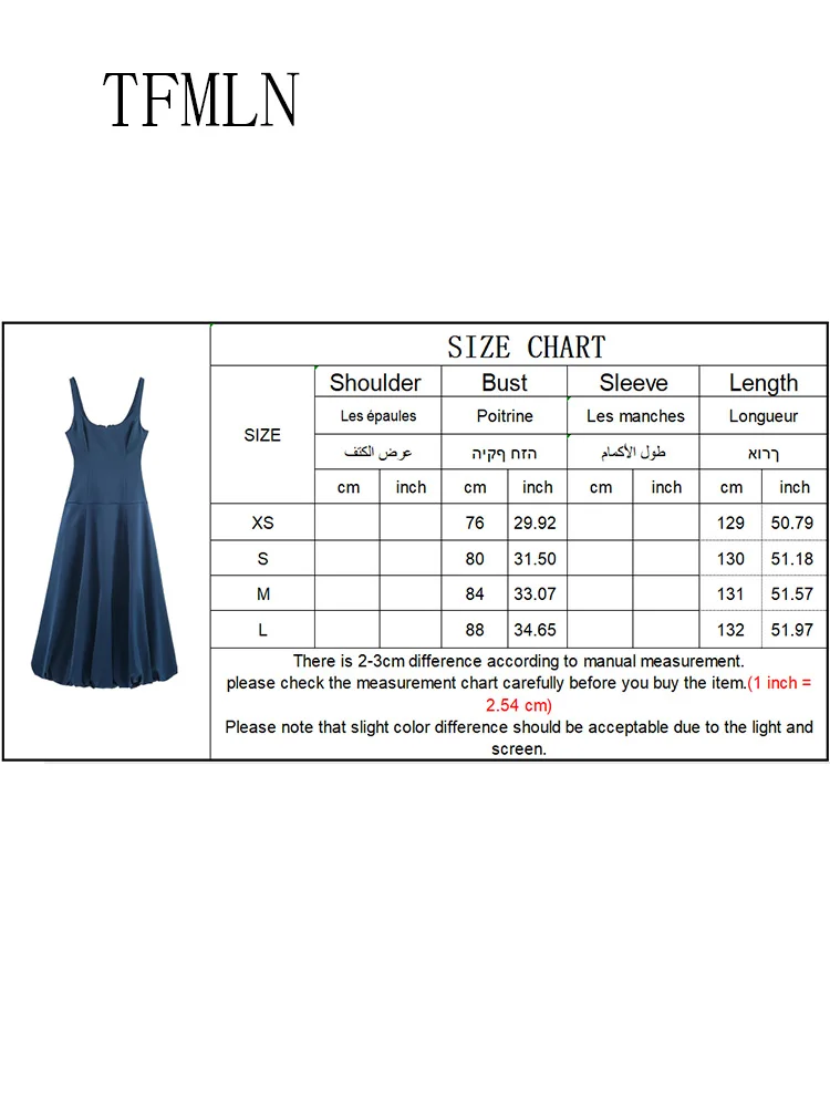 Elegant 2026 Spring Summer Women Balloon Shaped Midi Dress Sexy Sleeveless Square Collar A-line Backless Chic Party Long Dress
