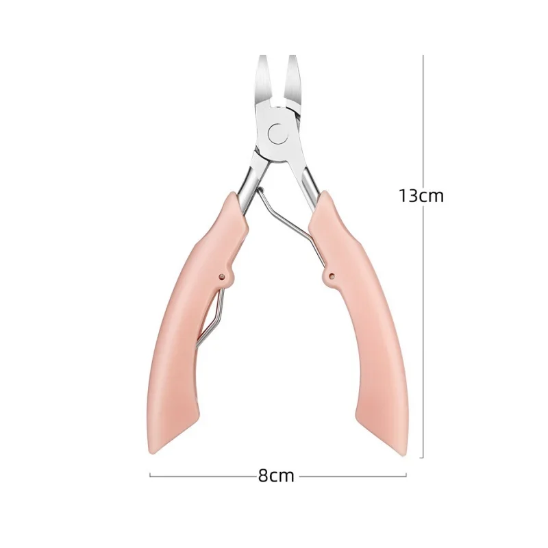 Nail Scissors Manicure Pedicure Tools Toenail Clippers Dead Skin Remove Ingrown Nipper Cuticle