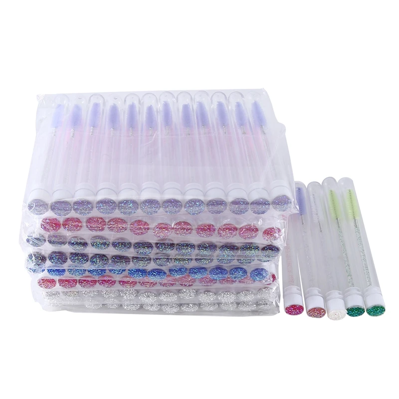 

100 PCS Eyelash Brush Disposable Eyebrow Brush Plastic For Eyelash Extension Make Up Brushes