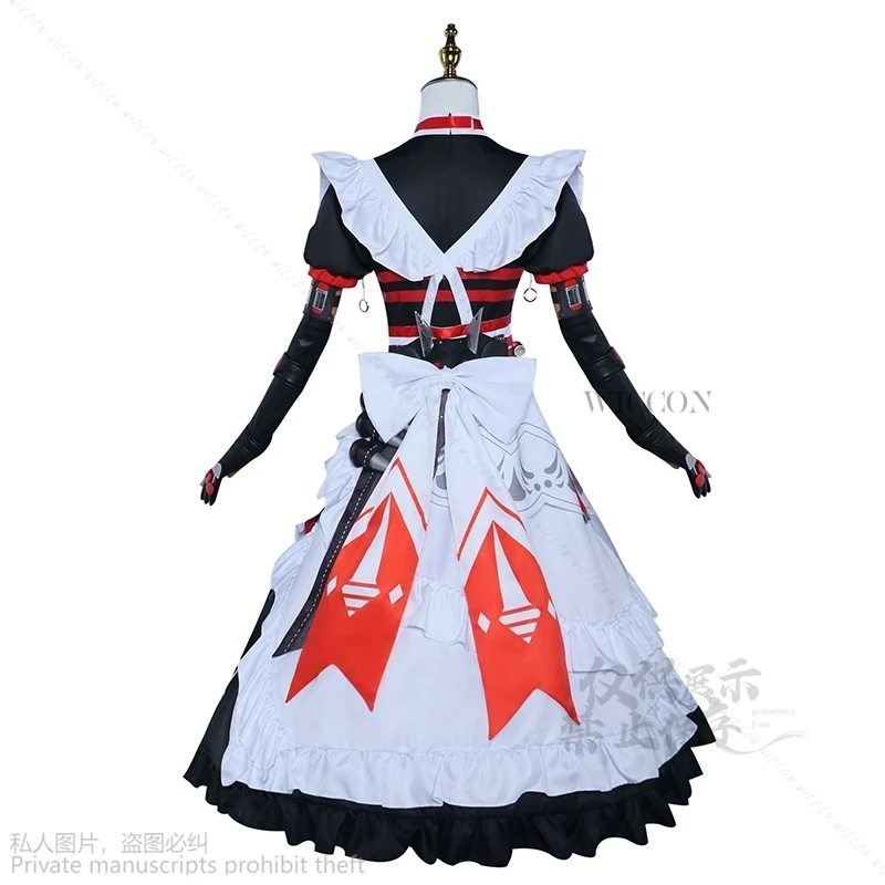 New Game Zenless Zone Zero Alexandrina Sebastiane Cosplay Sexy Costume Uniform Wig Anime Halloween Party Masquerade Women Props 22