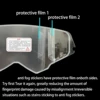 for MT-V-16 Helmet Visor Film Anti Fog for MT ATOM SV Lens Anti Fog Film Motorcycle Helmet Accessories 3