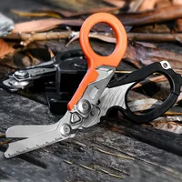 Survival Equipment Trauma Shears Rescue Scissors Tactical First Aid Kit Folding Multitool Paramedic Scissors EDC Hand Tools 1