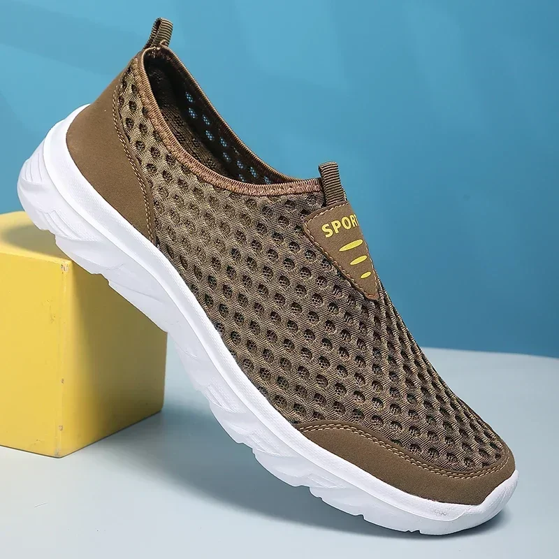 Casual shoes Men Breathable Mesh Slip-On Loafers