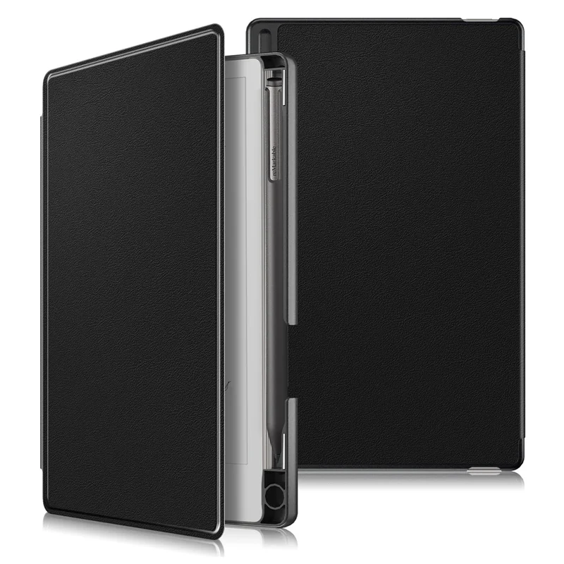 Premium Leather Magnetic Cover with Pen Holder for reMarkable Paper Pro Move