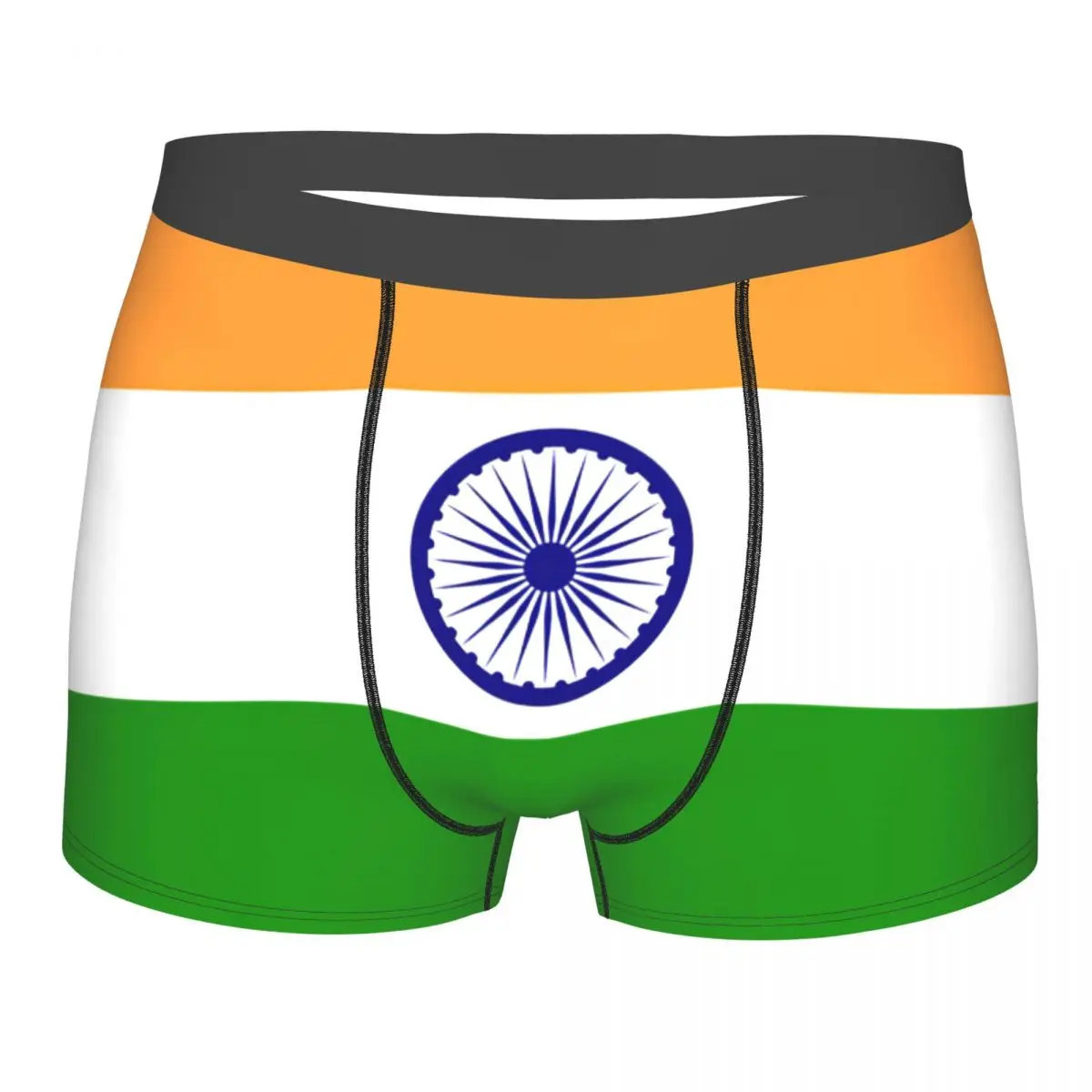 Flag Of India Authentic Version Underpants Breathbale Panties Male Underwear Print Shorts Boxer Briefs