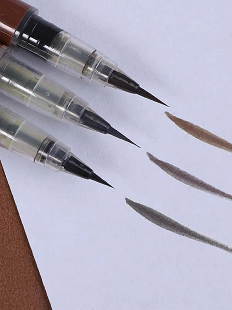 Clear Rooted Water Eyebrow Pen with Natural, Waterproof, Non fading, and Very Fine Liquid Eyebrow Pen 2