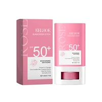 Facial Body Rose Sunscreen Cream Stick SPF50+ Skin Protective Cream Anti Sun Facial Protection Refreshing Moisturizing Sunscreen 2