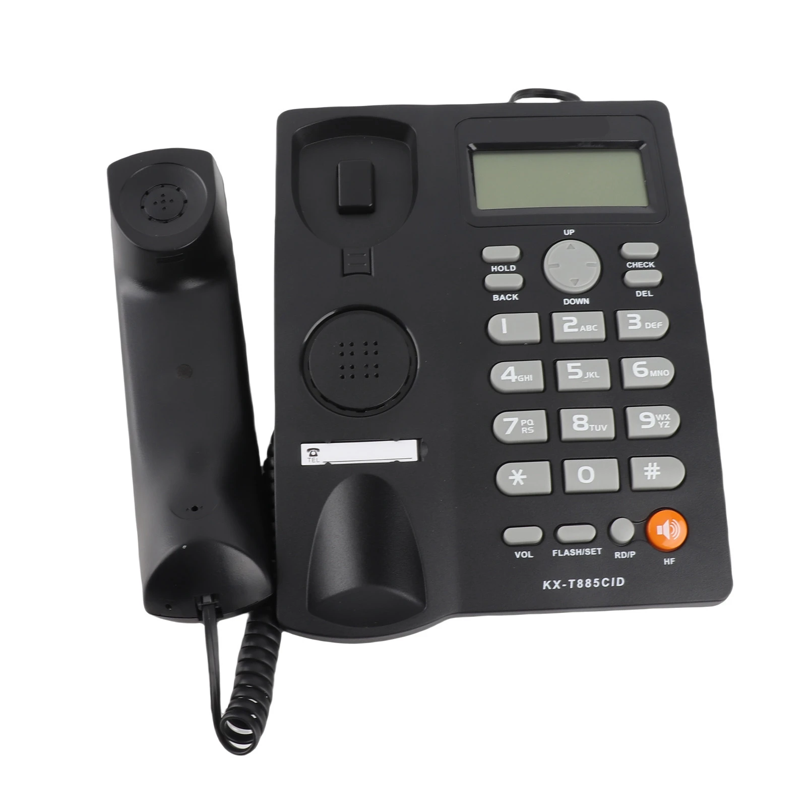 Enhanced Hands-Free Corded Phone with Speed Dial for Home, Hotel, and Office