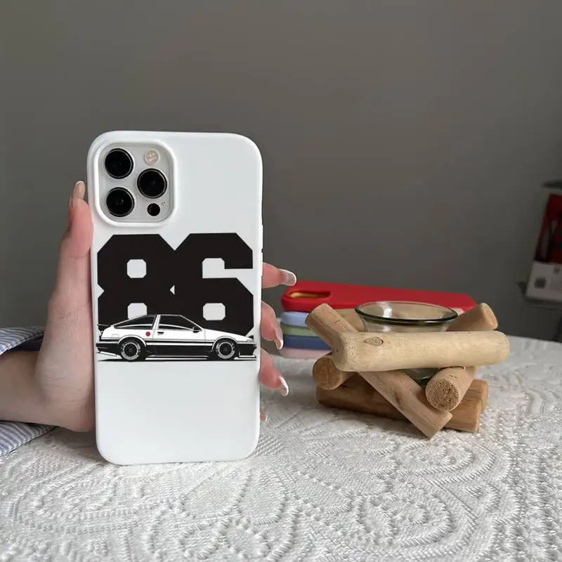 Anime Initial D AE86 Tail Light Art Shockproof Phone Case Cover