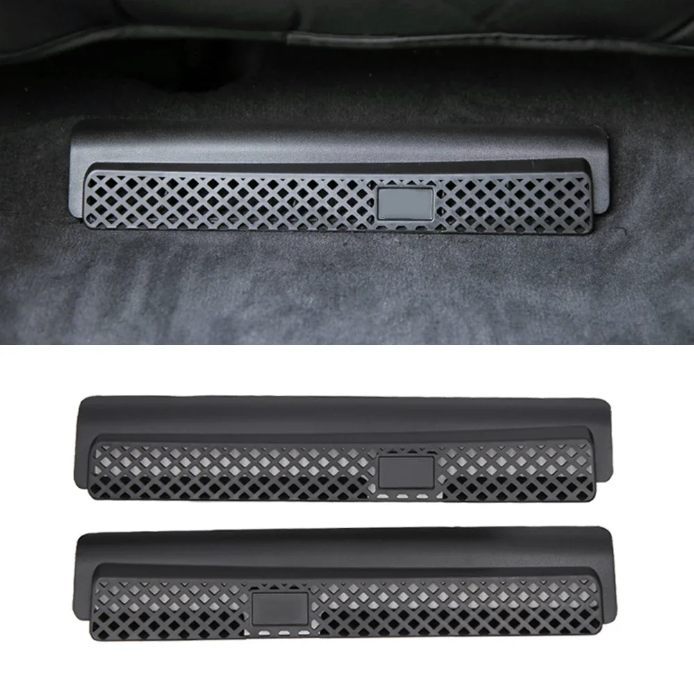 Per Audi A4 B8 Q7 Q5 Q2 Q3 Car Under Seat Air Outlet Cover Net Rear Back Air Flow Vent Grid Protection Tappi Antipolvere