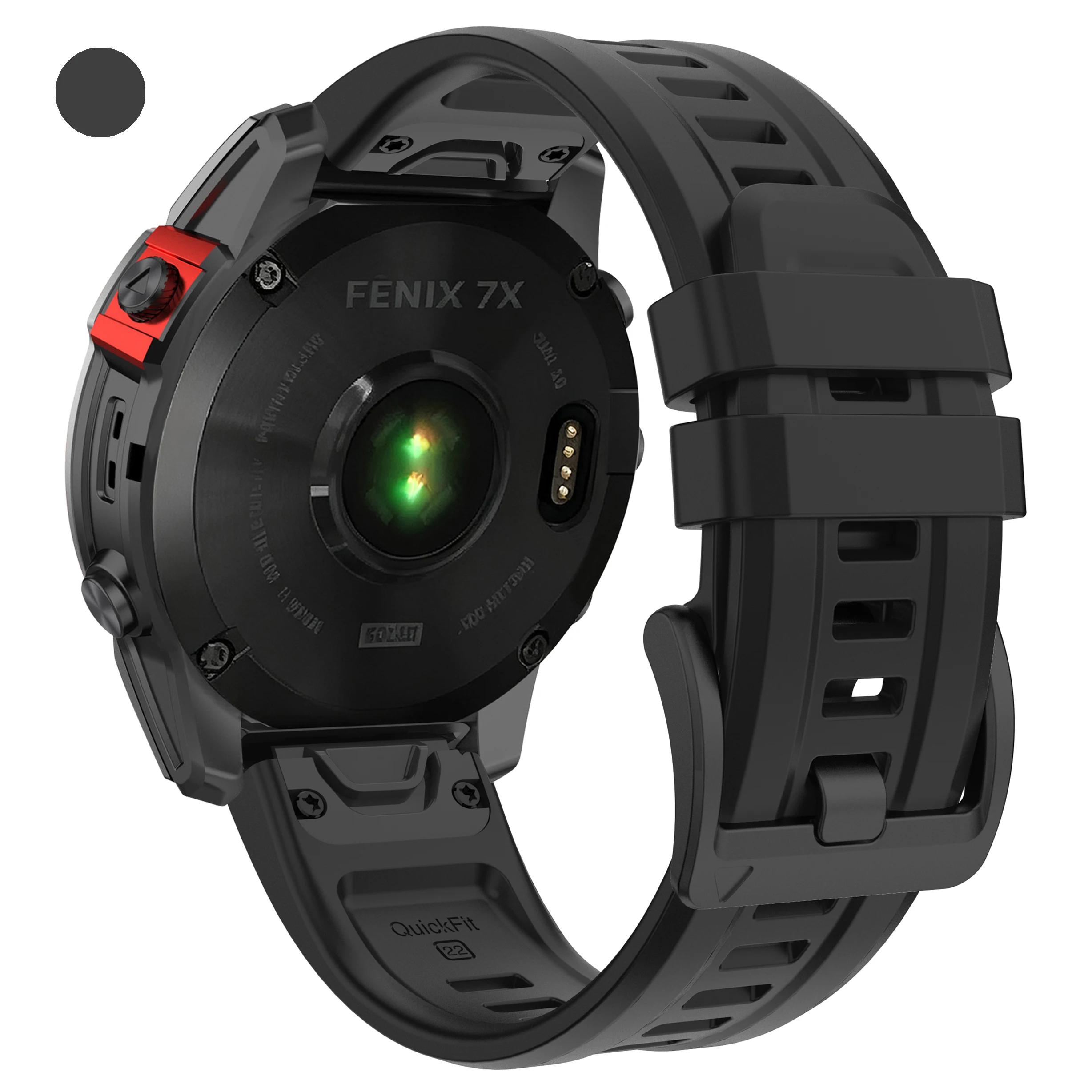 Versatile QuickFit Silicone Watch Strap, 22mm & 26mm