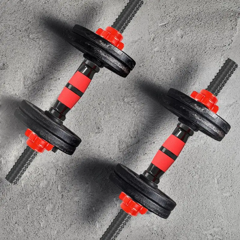 Dumbbell Bars Barbell Handle Dumbbell Bars For Workout Training Gym Weightlifting Training 2pcs dumbbell bars barbell bar