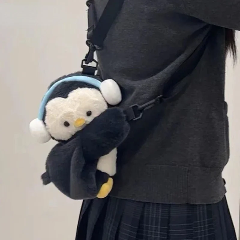 2026 Cute Womens Shoulder Bag Plush Fluffy Sheep Doll Casual Fashion Crossbody Bag Kawaii All-match Female Korean Popular Bag