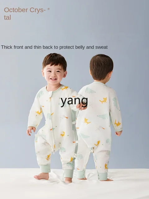 CX Baby Sleeping Bag Split Leg Spring and Summer Gauze Children Baby Summer Anti-Quilt Kick Artifact 4