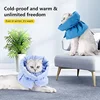 Cat Cone,Adjustable Cat Cone Collar Soft,Cat Recovery Collar, Stop Licking for Small Large Cats- Easy for Cats to Eat and Drink 4