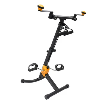 Foldable Home Pedal Exercise Bike Cycling Stepper Pedal Exerciser for Seniors 4