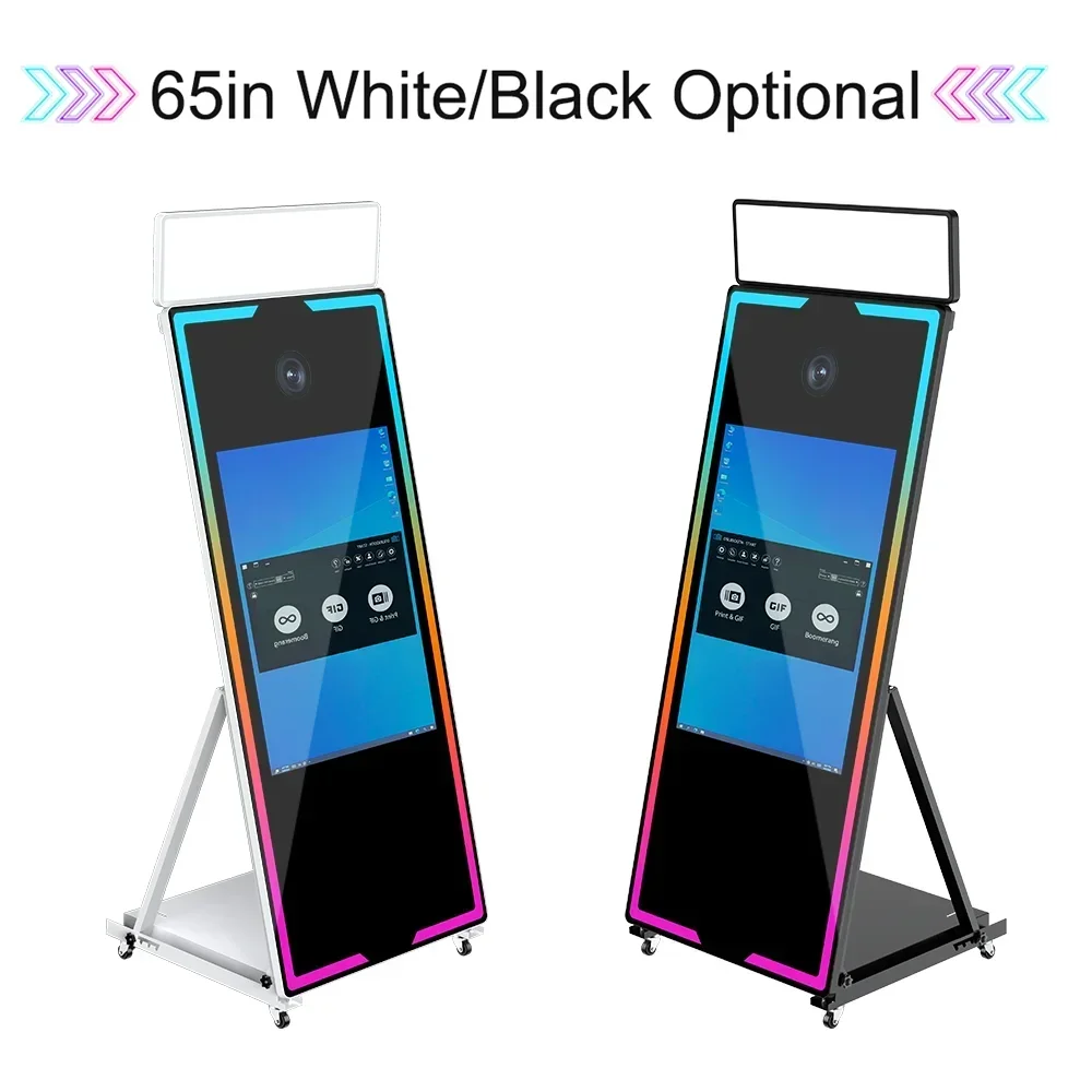 2025 EU new best-selling 65-inch portable selfie photo booth magic photo mirror Sd54bf1ce52ed455f99e117c5b7406bfbT