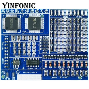 Componenti SMD/SMT Scheda pratica di saldatura Kit elettronico Kit pratica Kit di produzione fai-da-te di componenti elettronici Accessori SMT