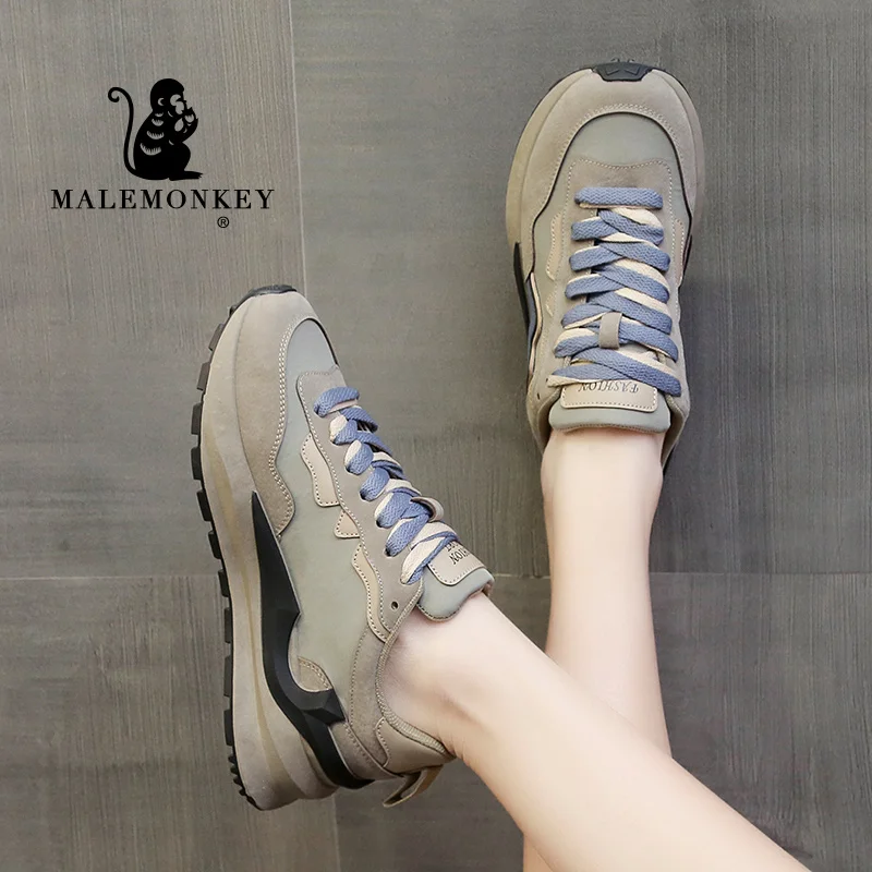 Trendy Platform Sports Shoes Women 2022 Spring Casual Sneakers Round Toe Non Slip Comfort Lightweight Female Shoes Size 41| | - AliExpress