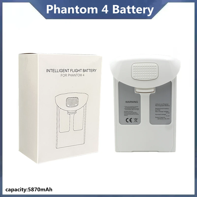 Phantom 4 DJI Pro Obsidian - Intelligent Fly Battery LiPo 5870mAh
