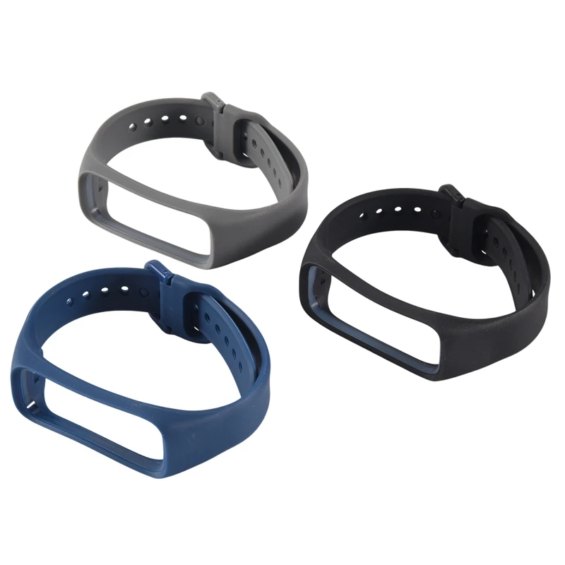 

3 шт., силиконовые водонепроницаемые ремешки для Samsung Galaxy Fit 2