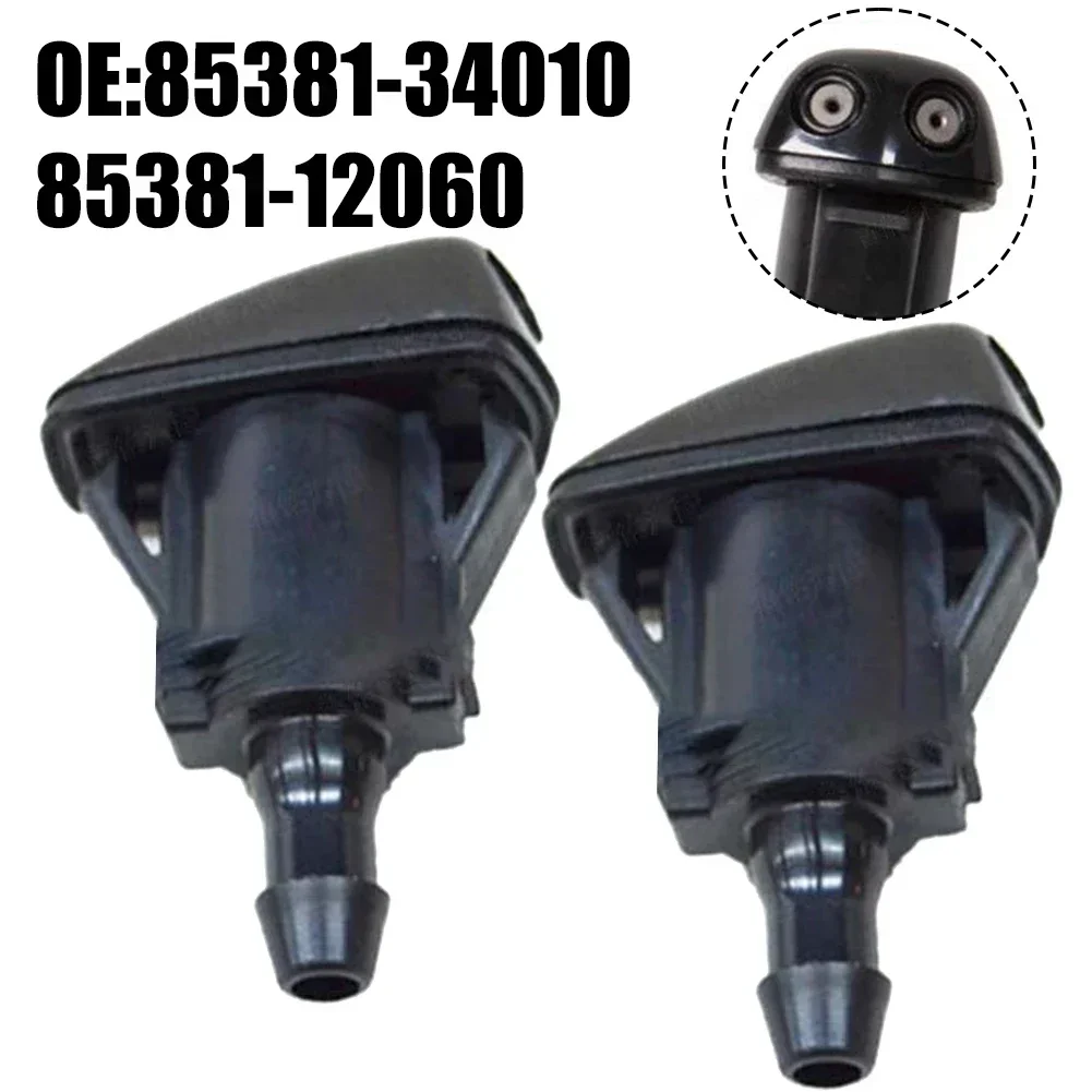 2pc Windshield Washer Nozzle 8538112060 For Lexus LX470 For TOYOTA
