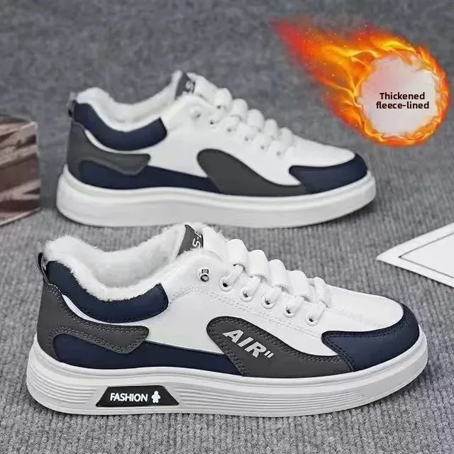 White and blue cotton