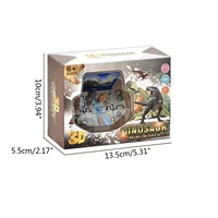 Mini 3D folding book keychain toy, books pop out with unique shapes and novel styles, cognitive puzzle toy 2