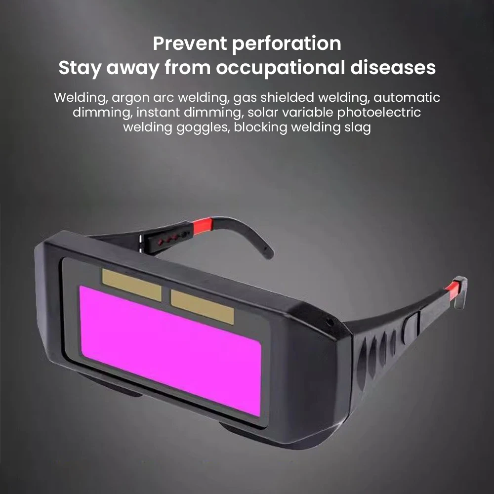 Welding Glasses Automatic Dimming Labor Protection Welder Burn Argon Arc UV