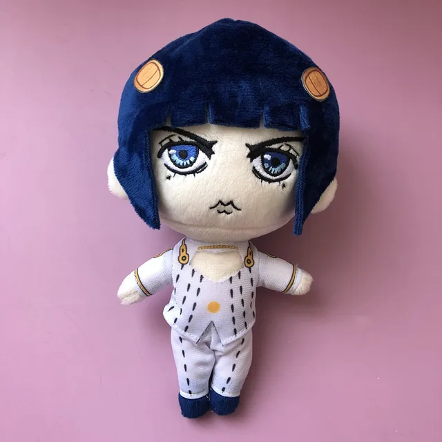 JAPAN JoJos Bizarre Adventure Plush Toy 10CM/20CM Giorno Narancia Mista Buccellati Abbacchio Fugo Stuffed Doll Toy for Kids Gift