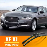 Wiper Front Wiper Blades For Jaguar XF 2007-2015 2008 2009 Windshield Windscreen Front Window For Jaguar XJ 2009-2017 23"19" LHD 1