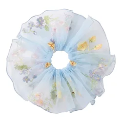 Exquisite Cherry Blossom Embroidered Headband - Women's Daily Hair Accessory (SKY BLUE)