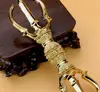 6cm Copper Three-pronged Vajra mini Sankosho Tantra artifact 4