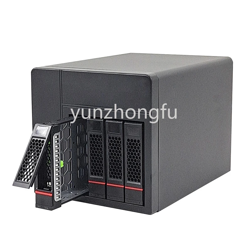 Caja de servidor de almacenamiento Nas de alta calidad, 4 bahías